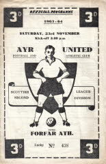 Forfar Athletic (h) 23 Nov 63