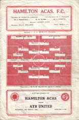Hamilton Acad (a) 15 Aug 59