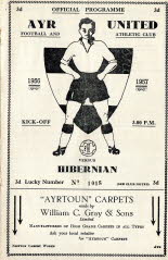 Hibernian (h) 30 Mar 57