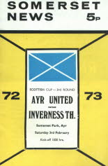 Inverness Thistle (h) 3 Feb 73 SC3