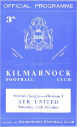 Kilmarnock (a) 13 Oct 56