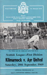 Kilmarnock (a) 20 Sep 69