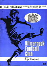 Kilmarnock (a) 7 May 73 AC