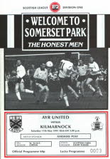 Kilmarnock (h) 11 May 91