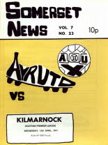 Kilmarnock (h) 13 Apr 77