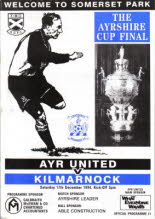 Kilmarnock (h) 17 Dec 94