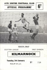 Kilmarnock (h) 3 Jan 67