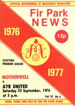 Motherwell (a) 25 Sep 76