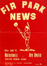 Motherwell (a) 30 Aug 75