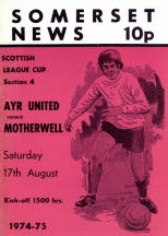 Motherwell (h) 17 Aug 74 LC