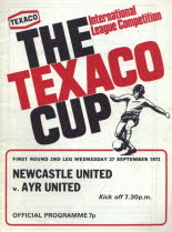 Newcastle United (a) 27 Sep 72 TC1 2L