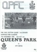 Queens Park (a) 15 Nov 86