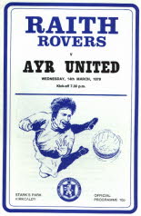 Raith Rovers (a) 14 Mar 79
