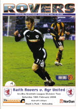 Raith Rovers (a) 16 Feb 08
