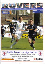 Raith Rovers (a) 22 Sep 07