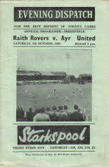 Raith Rovers (a) 5 Oct 63