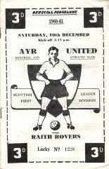 Raith Rovers (h) 10 Dec 60
