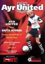 Raith Rovers (h) 20 Sep 97