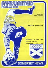 Raith Rovers (h) 7 May 83