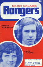 Rangers (a) 28 Dec 74