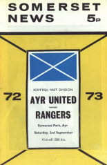 Rangers (h) 2 Sep 72