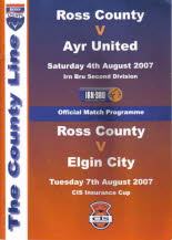Ross County (a) 4 Aug 07