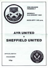 Sheffield United (h) 3 Aug 81