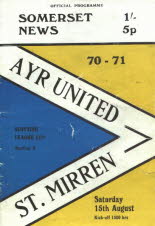 St Mirren (h) 15 Aug 70