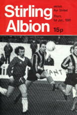 Stirling Albion (a) 1 Jan 81