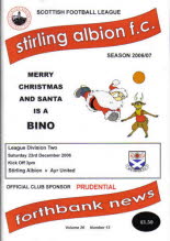 Stirling Albion (a) 23 Dec 06