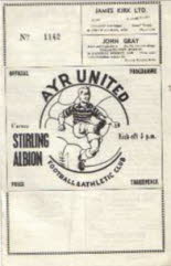 Stirling Albion (h) 3 Sep 55