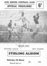Stirling Albion (h) 4 Mar 67