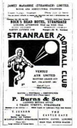 Stranraer (a) 17 Aug 63